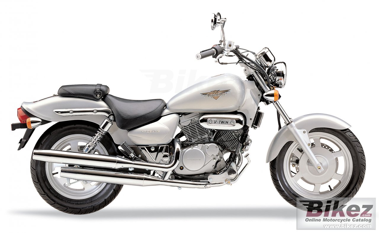 Big Hyosung aquila 125 picture and wallpaper from Bikez.com